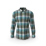 Urban Chic Men Check Shirt (Mens Shirts) with Multi-Scenario Use Profiles, Energy-Saving Logic and Practical Accessories - Image 2
