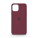 Apple iPhone 12 Silicone Case with MagSafe Plum (Mobile Accessories) with Advanced Performance Tuning and Everyday Reliability Suite